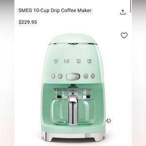 SMEG coffee machine used a few times great condition